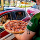 Illustration for article titled In the future, we will all pick up food in our cars and never wear pants